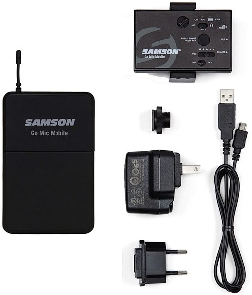 open zoom image for Samson Go Mic Mobile Smartphone Wireless Lavalier System, New, Alt