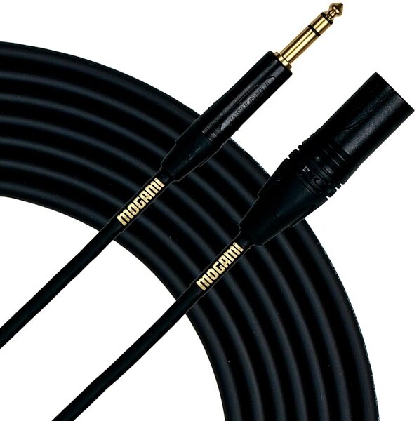 open zoom image for Mogami Gold 1/4" TRS to XLR Male Cable, 3 foot, TRSXLRM-03, Main