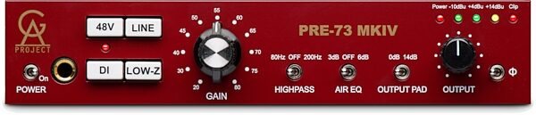 open zoom image for Golden Age Project Pre-73 Mk4 British-Style Microphone Preamp, New, Main