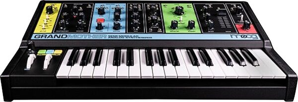 open zoom image for Moog Grandmother Analog Keyboard Synthesizer, Standard, Action Position Back