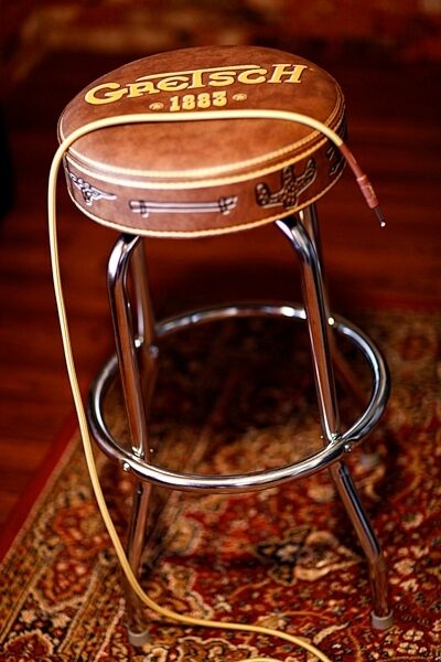 open zoom image for Gretsch 1883 Shorty Bar Stool, Glamour View 1
