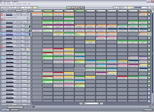 open zoom image for Cakewalk Software Project5 Soft Synth Workstation (Windows), GrooveMatrix Full