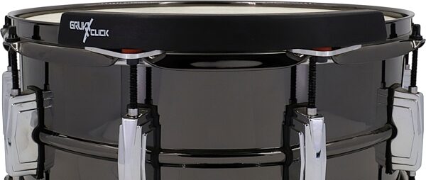 open zoom image for Gruv-X X-Click Cross Stick Snare Accessory, Black Satin, Action Position Back