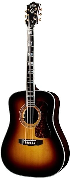 open zoom image for Guild D-55E Acoustic-Electric Guitar, Natural, with Case, View