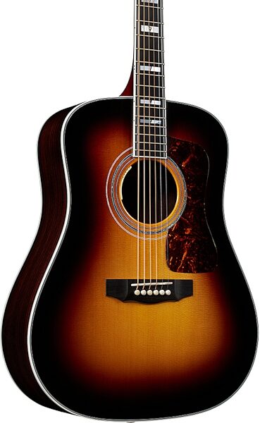 open zoom image for Guild D-55E Acoustic-Electric Guitar, Natural, with Case, View