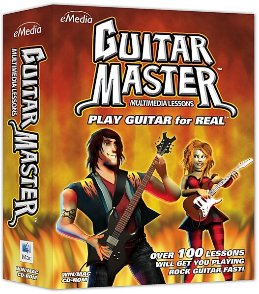 open zoom image for eMedia Guitar Master Instructional Software, Main