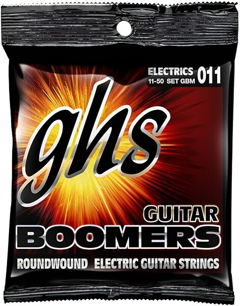 open zoom image for GHS Boomers Electric Guitar Strings, GBM