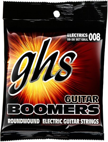 open zoom image for GHS Boomers Electric Guitar Strings, GBUL