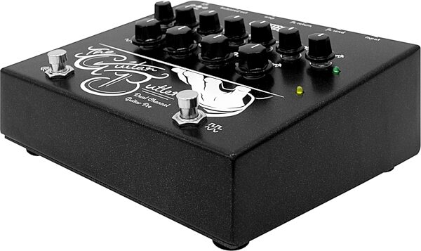 open zoom image for Orange Guitar Butler Dual Channel Guitar Preamp Pedal, New, Action Position Back