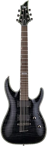 open zoom image for ESP LTD H-351NT Electric Guitar, See Thru Black