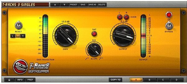 open zoom image for IK Multimedia T-RackS 3 Singles Mastering Software (Mac and Windows), Classic Clipper