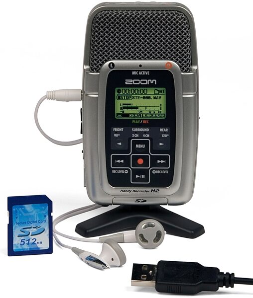 open zoom image for Zoom H2 Portable 2-Track SD Recorder, Accessories