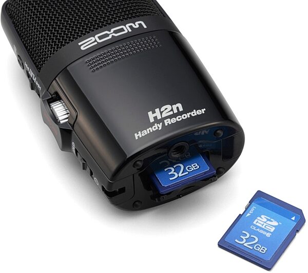 open zoom image for Zoom H2n Handheld Digital Recorder, SD Card Slot (32GB SD Card Not Included)
