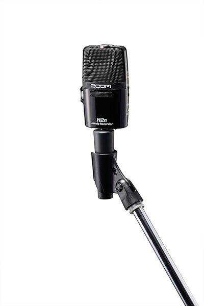 open zoom image for Zoom H2n Handheld Digital Recorder, On a Mic Stand