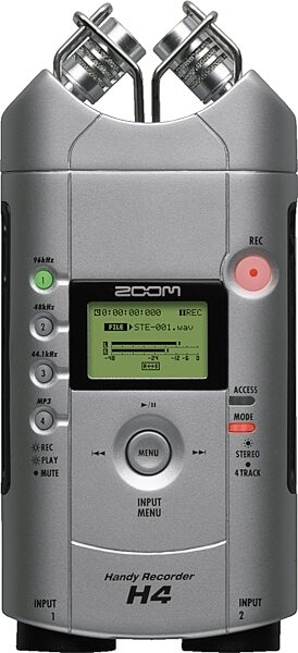 open zoom image for Zoom H4 Handy Recorder, Front