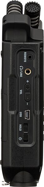open zoom image for Zoom H4n Pro Portable Handy Recorder, Left Side