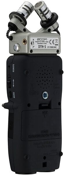 open zoom image for Zoom H5 Handheld Digital Recorder, New, Angle - Rear