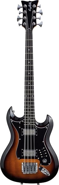 open zoom image for Hagstrom Retroscape H8 Electric Bass, 8-String, Sunburst