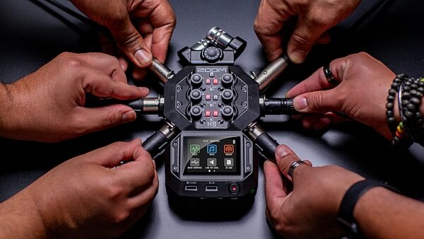 open zoom image for Zoom H8 Handy Recorder, In Use