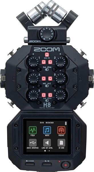 open zoom image for Zoom H8 Handy Recorder, Main