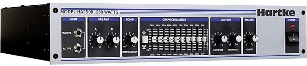 open zoom image for Hartke HA2500 Bass Amplifier Head (250 Watts), Main