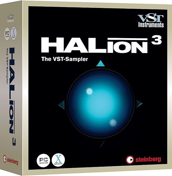 open zoom image for Steinberg HALion Digital Sampler (Macintosh And Windows), Box View