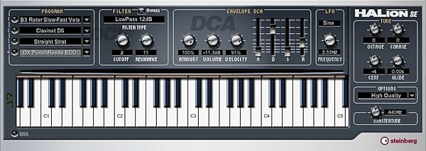 open zoom image for Steinberg Virtual Instruments Collection SE, HALion SE