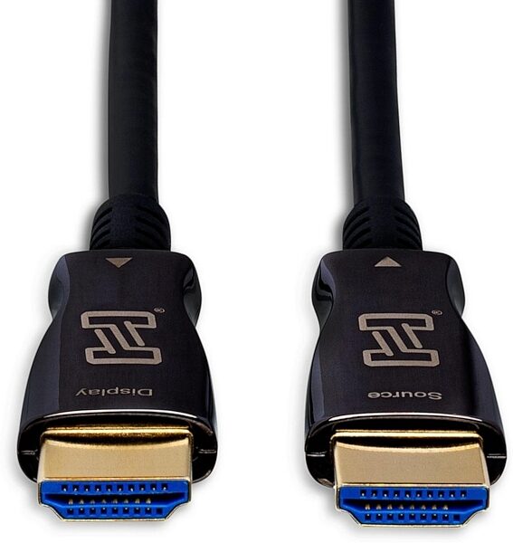 open zoom image for Hosa High Speed 4K HDMI Active Optical Cable, 10 foot, Detail Side