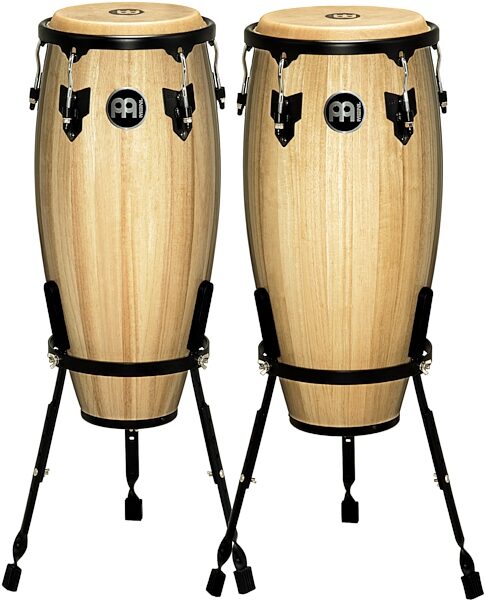 open zoom image for Meinl HC555 Headliner Conga Set with Stands, Natural