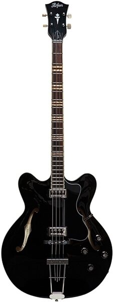 open zoom image for Hofner HCT5007 Verythin Electric Bass (with Case), Black