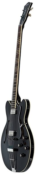 open zoom image for Hofner HCT5007 Verythin Electric Bass (with Case), Black Left