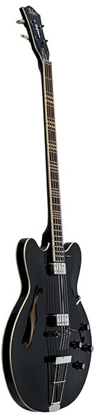 open zoom image for Hofner HCT5007 Verythin Electric Bass (with Case), Black Right Angle