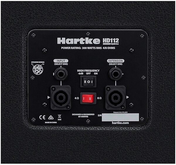 open zoom image for Hartke TX600 Bass Head with HD112 Bass Cabinet Half Stack Pack, View