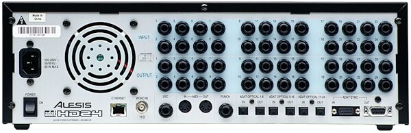 open zoom image for Alesis ADAT HD24 Digital Hard Disk Recorder, Back
