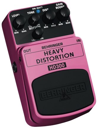 open zoom image for Behringer HD300 Heavy Distortion Pedal, Left