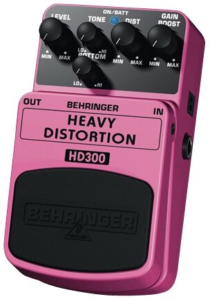 open zoom image for Behringer HD300 Heavy Distortion Pedal, Right