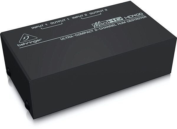 open zoom image for Behringer MicroHD HD400 2-Channel Hum Destroyer, Alt