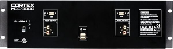 open zoom image for Cortex HDC3000 Dual Digital Music Controller, Rear