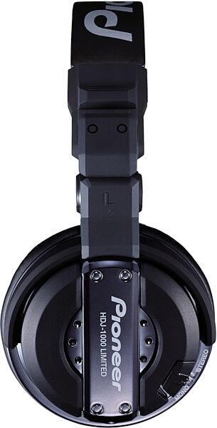 open zoom image for Pioneer HDJ-1000 Stereo Headphones, Black - Side