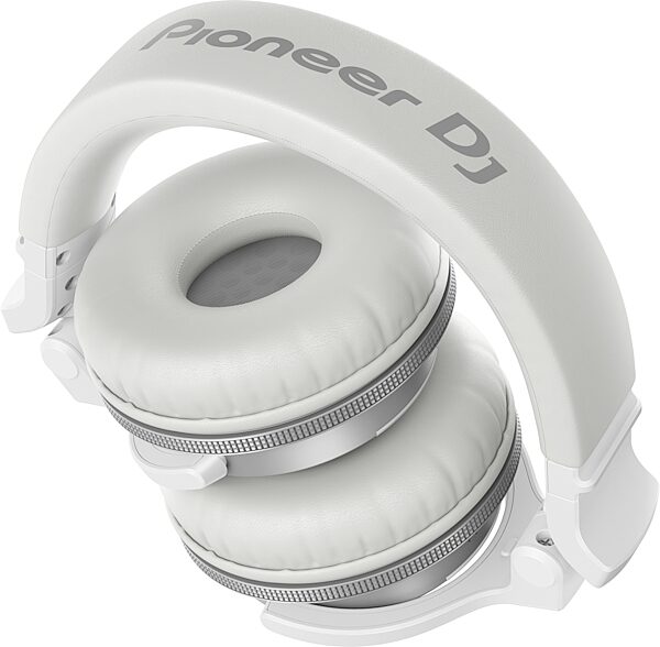 open zoom image for Pioneer DJ HDJ-CUE1BT Wireless Bluetooth DJ Headphones, White, HDJ-CUE1BT-W, Action Position Back