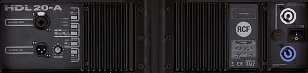 open zoom image for RCF HDL 20-A Dual 10" Active Powered Line Array Module Speaker, New, Action Position Control Panel