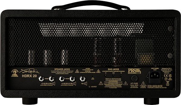open zoom image for PRS Paul Reed Smith HDRX 20 Guitar Amplifier Head (20 Watts), Black, Action Position Back