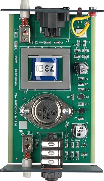 open zoom image for Heritage Audio 73DI One Active DI Direct Box, New, Action Position Back