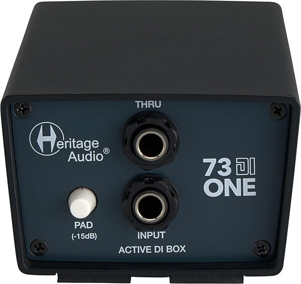 open zoom image for Heritage Audio 73DI One Active DI Direct Box, New, Action Position Back