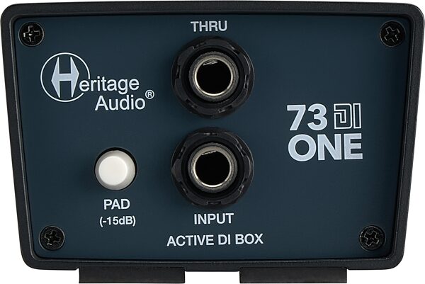 open zoom image for Heritage Audio 73DI One Active DI Direct Box, New, Action Position Back