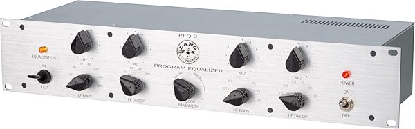 open zoom image for Heritage Audio & Lang Electronics PEQ-2 Mono Program Equalizer, New, Action Position Back