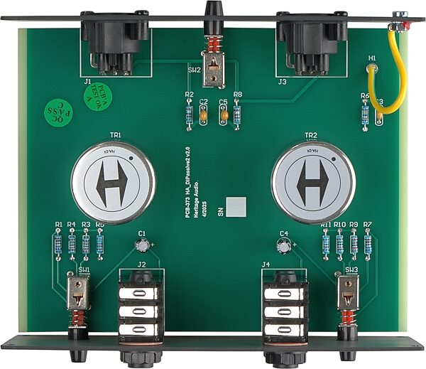 open zoom image for Heritage Audio P DI 2 Dual-Channel Passive Direct Box, New, Action Position Back