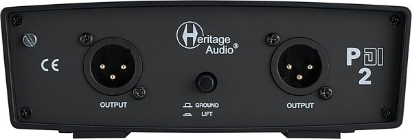 open zoom image for Heritage Audio P DI 2 Dual-Channel Passive Direct Box, New, Action Position Back