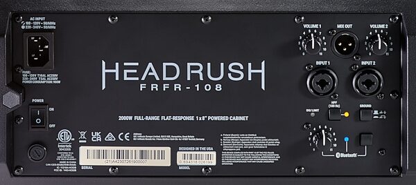 open zoom image for HeadRush FRFR108 MKII Powered Speaker Cabinet, New, Action Position Back