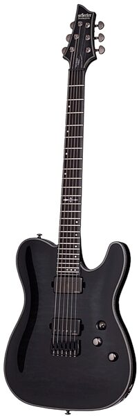 open zoom image for Schecter Hellraiser Hybrid PT Electric Guitar, Transparent Black Burst